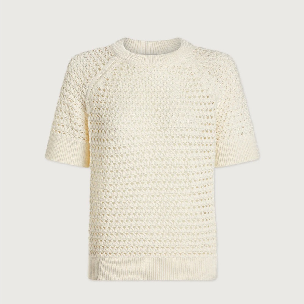 Varley Alva short sleeve sweaterNWT